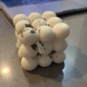 Unused bubble candle no damage